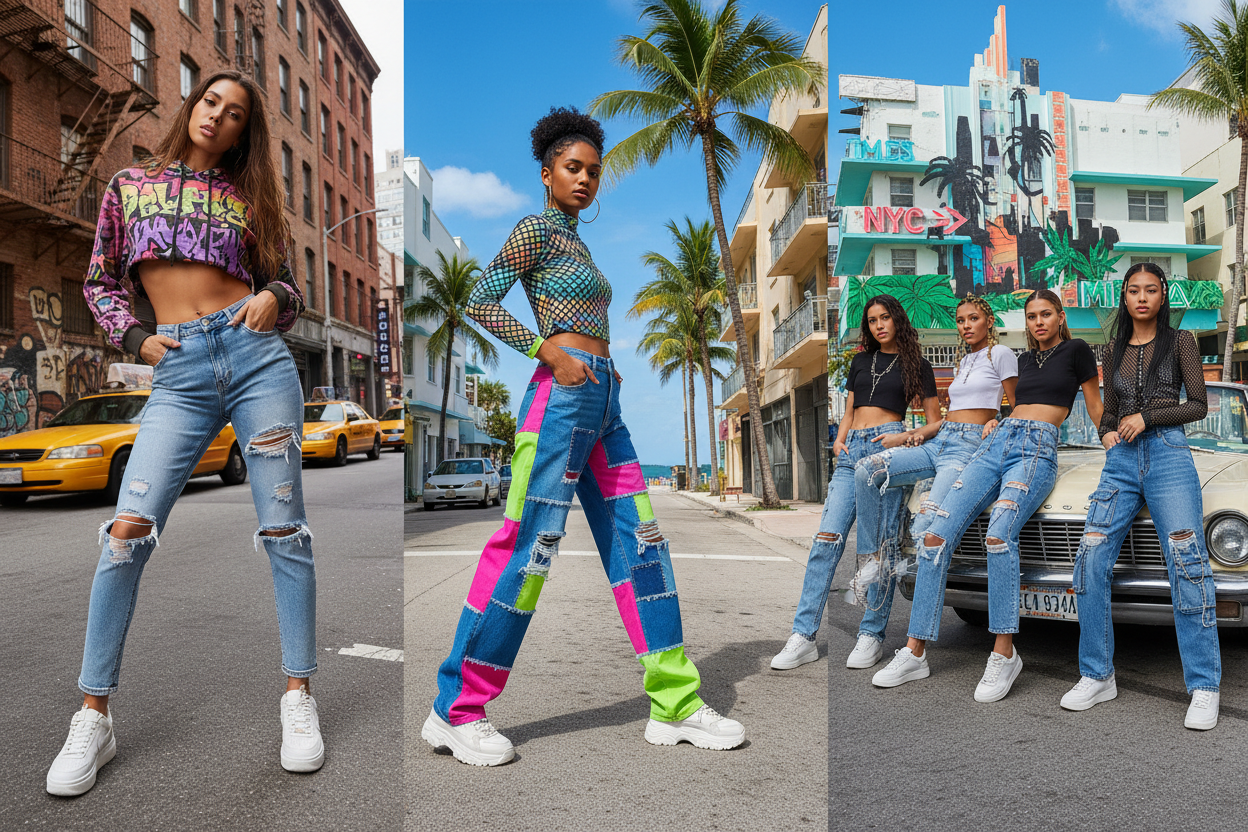 Women's Jeans - Street Style