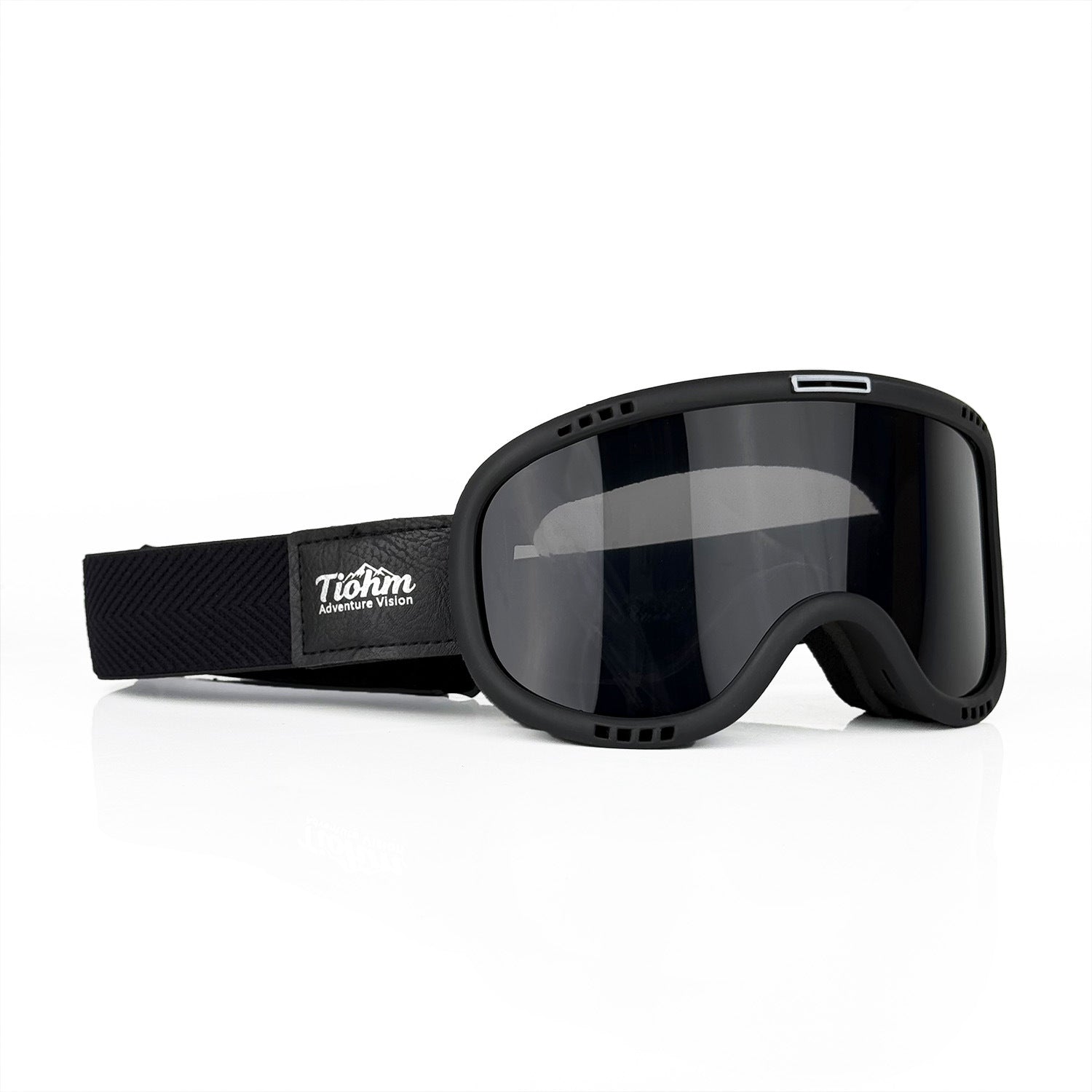 Gafas de moto para motociclistas miopes. Lentes grandes de alta definición. Transpirables y resistentes al viento.