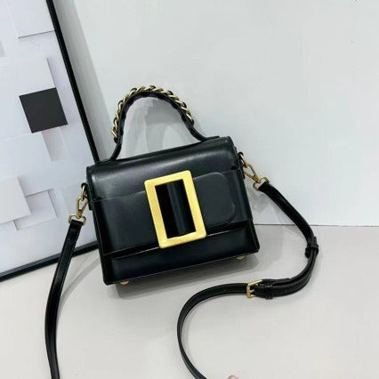 Bolso bandolera elegante de charol de alta gama para mujer