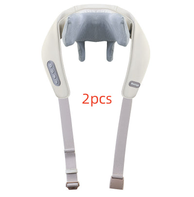Masajeador de hombros y cuello, levantamiento de cuello, compresa caliente, dragado de cuello, pinza para músculo trapezoide, amasamiento