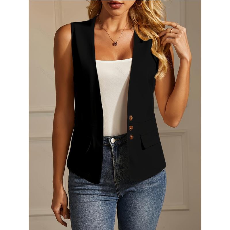 Blusa holgada de lino a rayas en blanco roto para mujer
