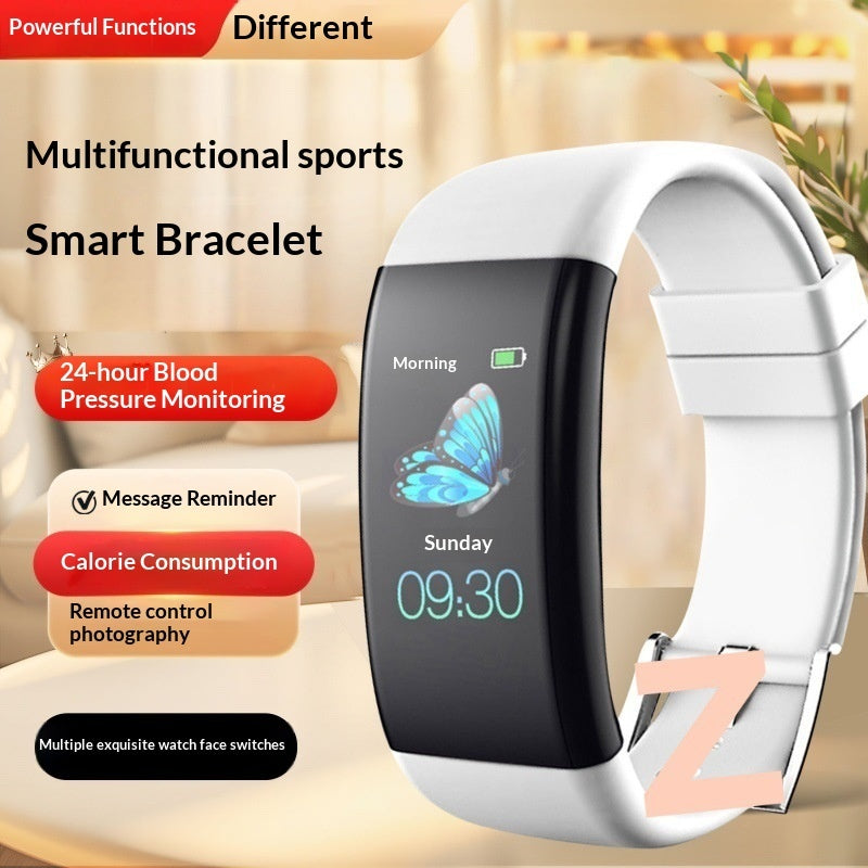 Reloj despertador inteligente con Bluetooth y podómetro multifuncional para fitness