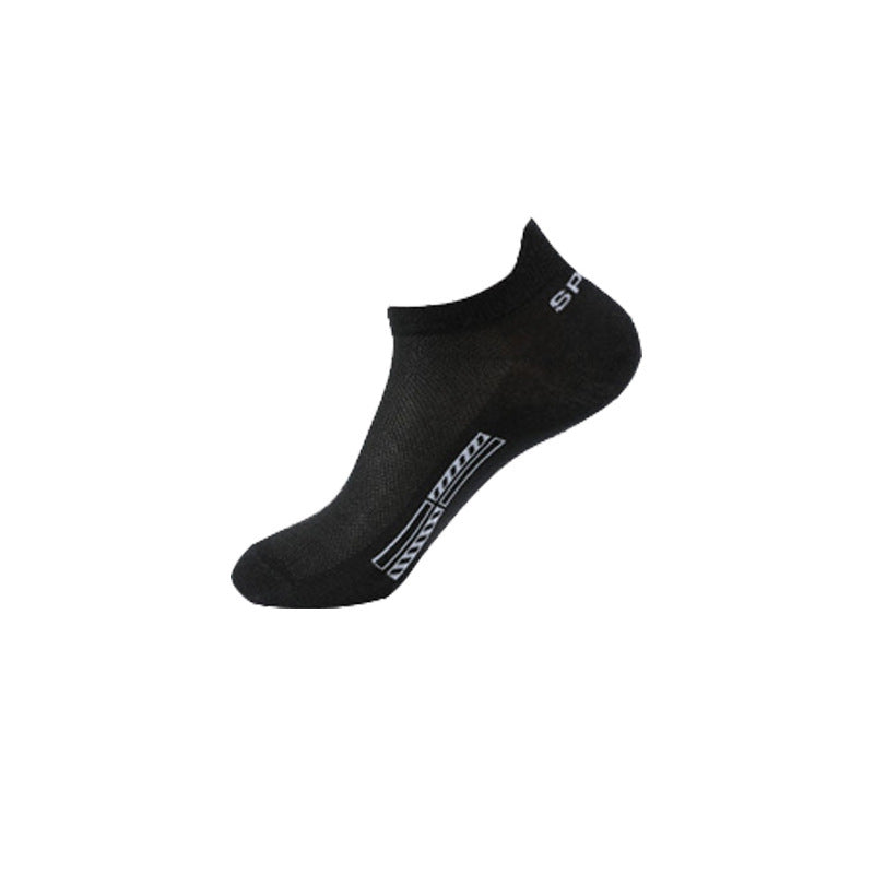 Calcetines deportivos bajos de malla transpirable para hombre