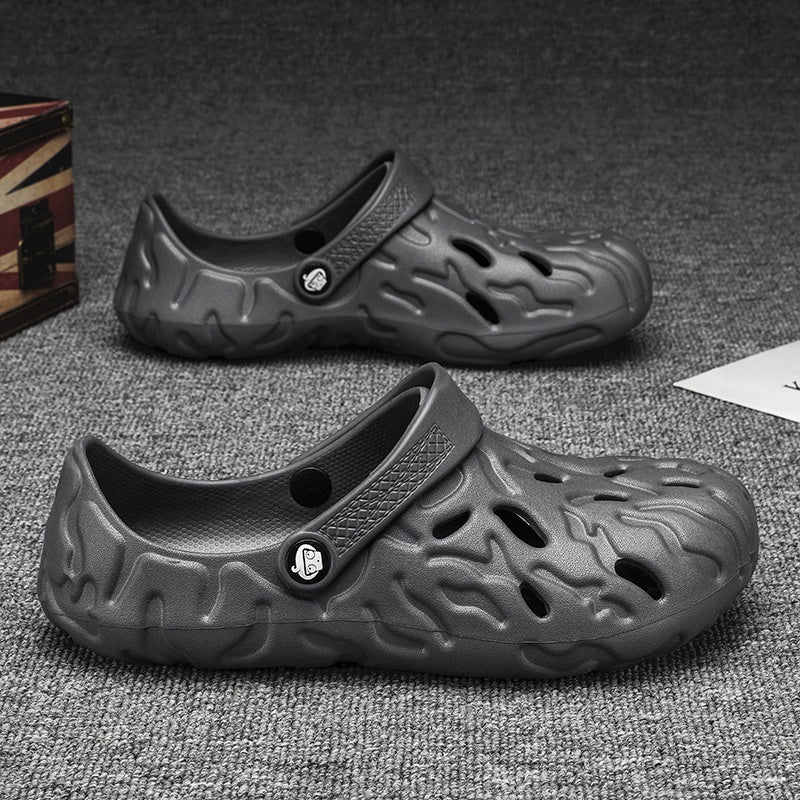 Sandalias deportivas para hombre, de tendencia, para playa y conducción.
