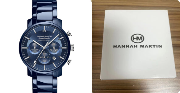 Nuevo reloj multifunción de seis manecillas con calendario, resistente al agua, para hombres de negocios.