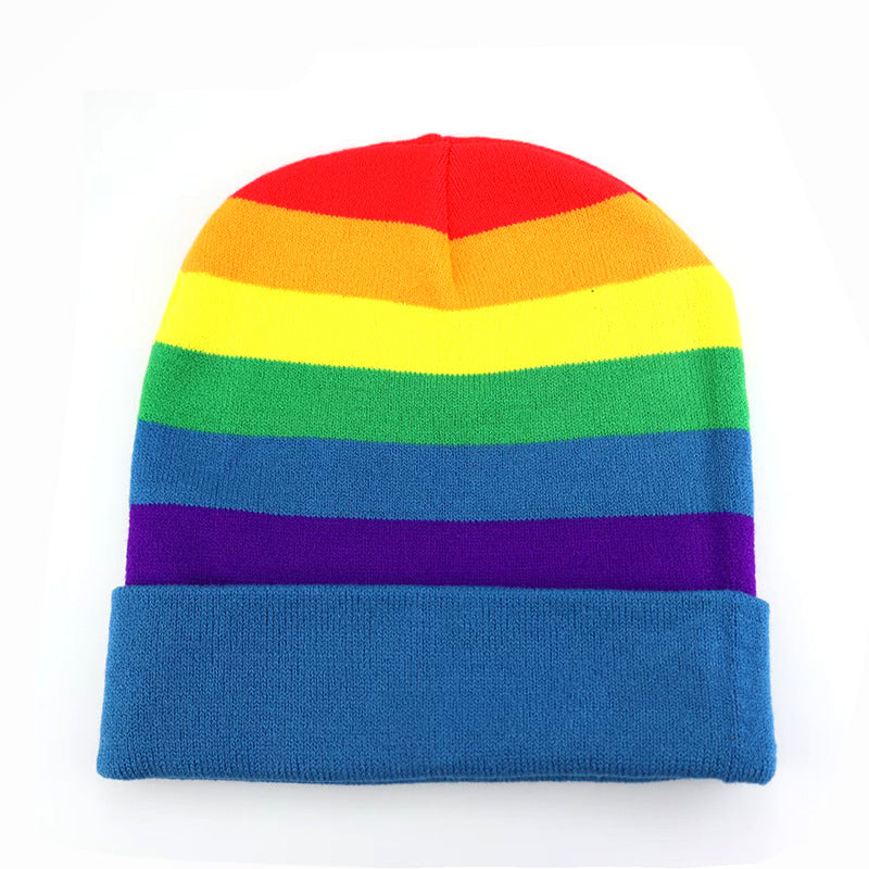 Gorro de punto cálido, elegante y personalizado para invierno y otoño