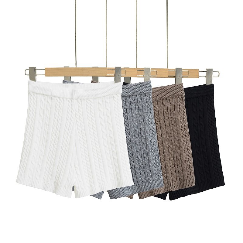 Pantalones cortos de punto Hot Girl para mujer