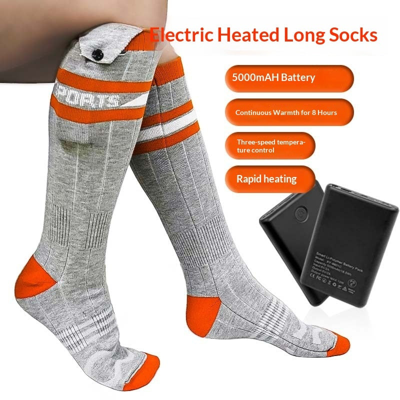 Ski Outdoor Men's Warm Fleece-lined Socks