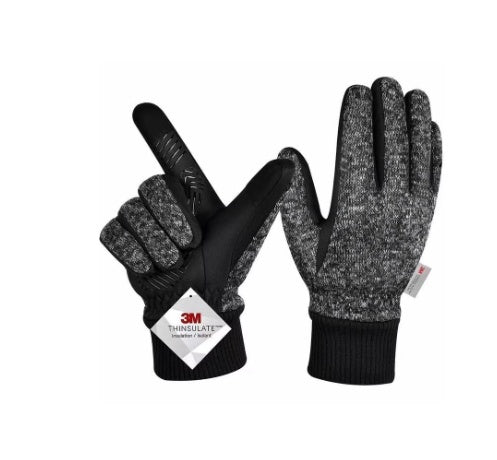 Guantes de ciclismo para correr de invierno 3M Thinsulate para hombre y mujer