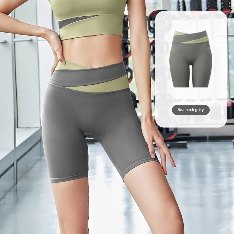 Pantalones de yoga de cintura alta y leggings deportivos que levantan la cadera