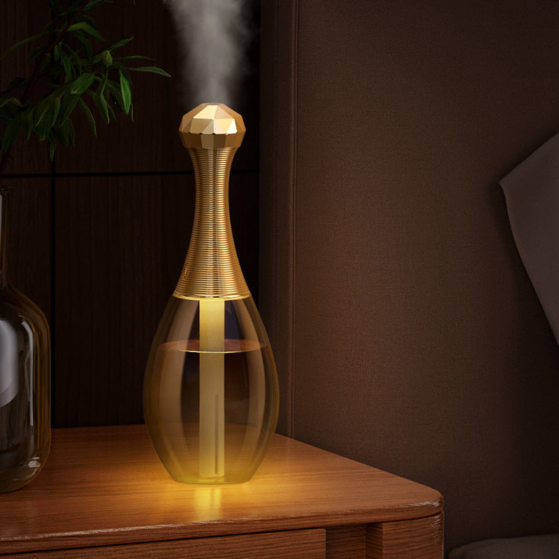Mini humidificador USB portátil y silencioso con botella de perfume