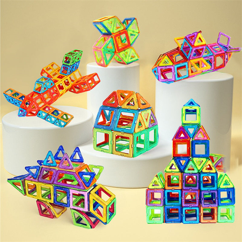 Bloques de construcción magnéticos DIY, imanes, juguetes para niños, juego de construcción de diseño, regalos para niños, juguetes