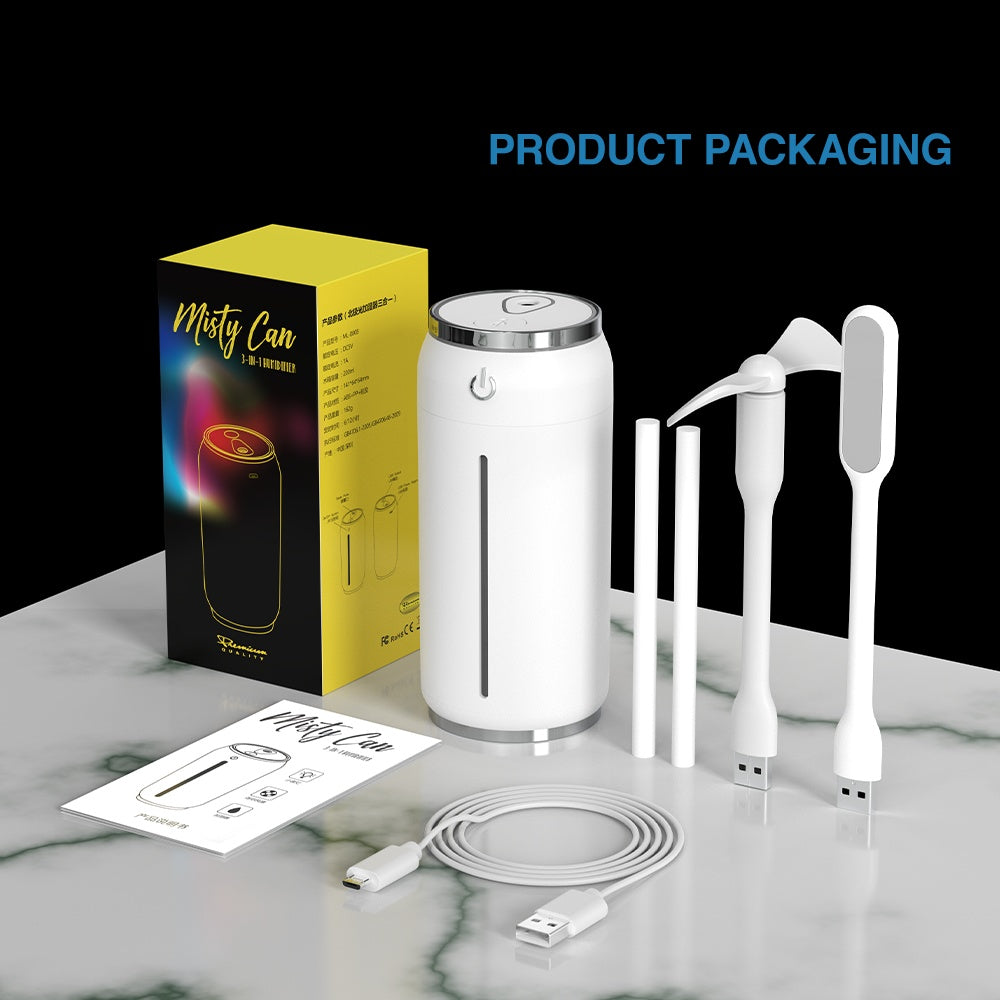 Humidificador de aire para coche, minidifusor de aroma USB de 220 ml, venta al por mayor.