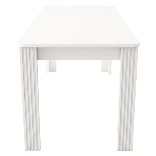 4 Seater Dining Room Table, MDF Wood Rectangle Modern Kitchen Dining,Room Furniture Unit, Small Kitchen Table,Coffee Table,Small Table For Home