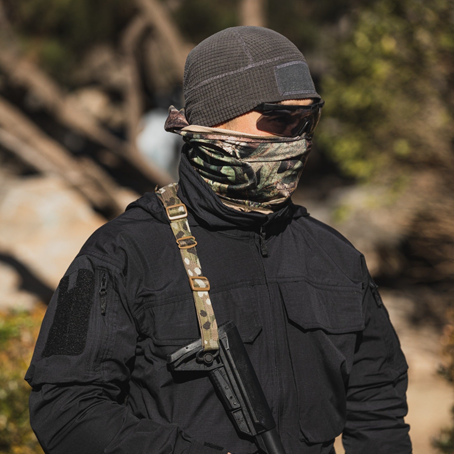 Gorro polar táctico para exteriores, deportivo, resistente al frío y cálido, para otoño e invierno, para hombre y mujer.