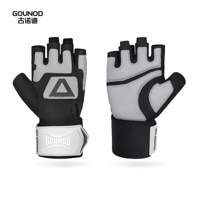 Guantes de medio dedo para ciclismo y escalada al aire libre