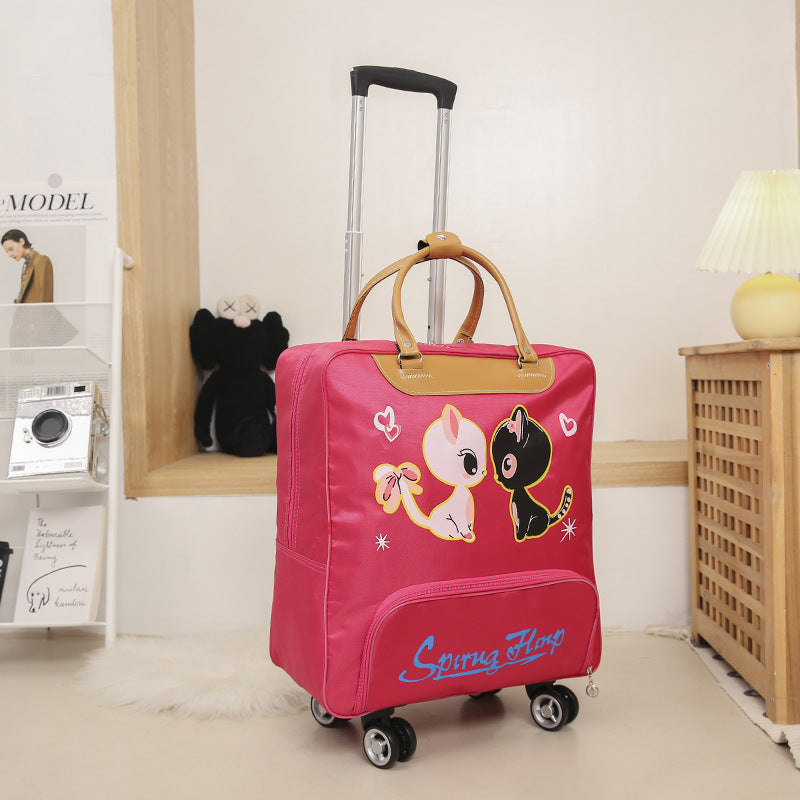 Bolsa con ruedas Iron Tower Beauty con ruedas universales