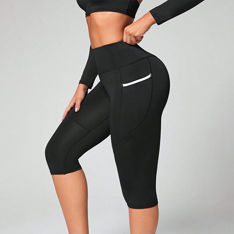 Leggings de yoga sexys para correr, que absorben el sudor y levantan los glúteos para mujer