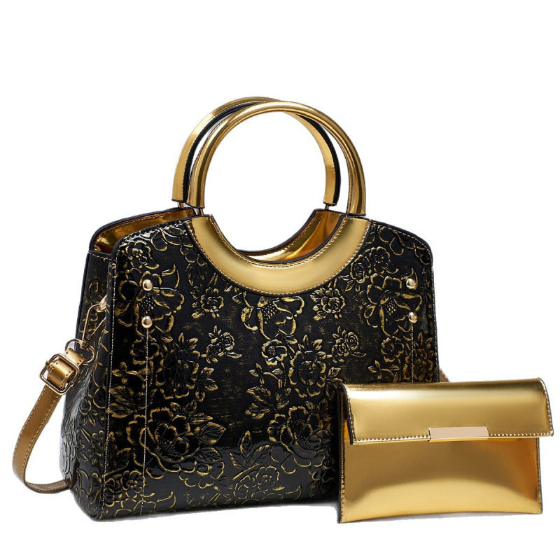 Bolso bandolera de gran capacidad con diseño informal y elegante de un solo hombro.