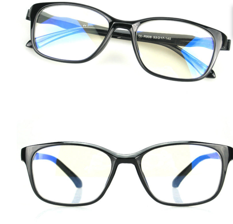 Gafas de moda ultraligeras TR90 con bloqueo de luz azul