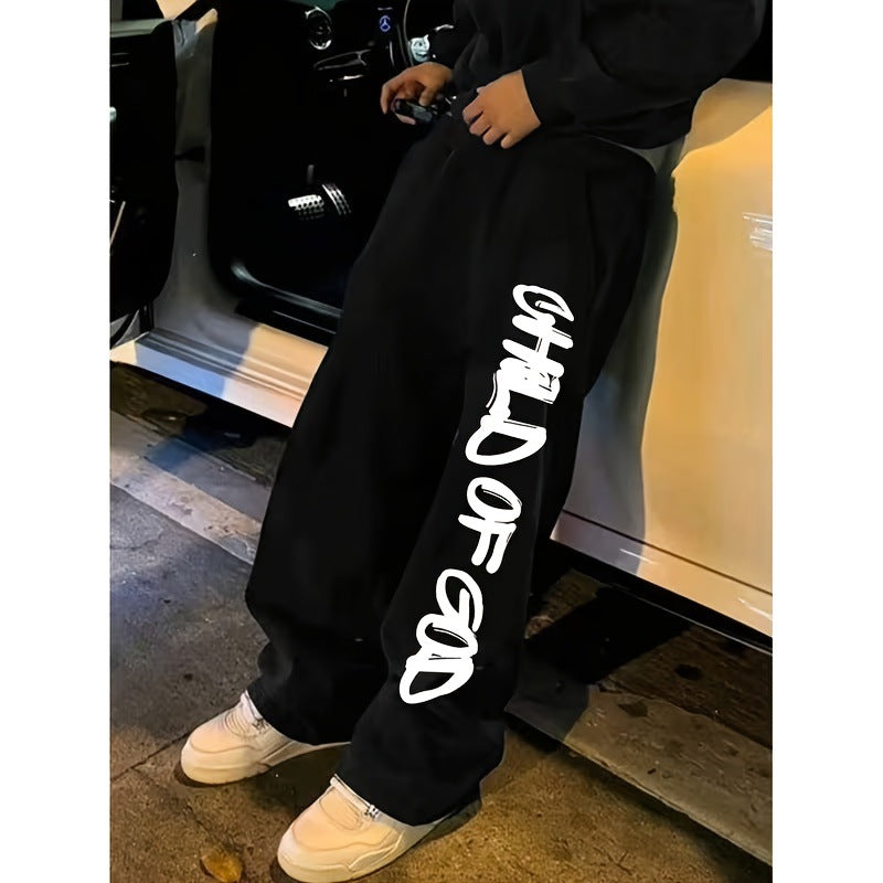 Ropa deportiva informal de corte holgado para hombre