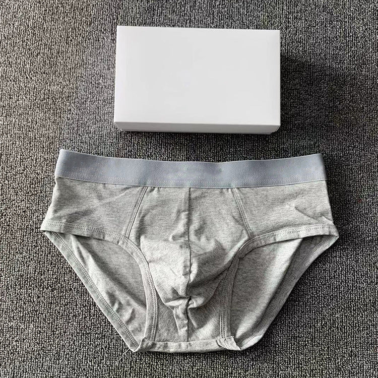 Calzoncillos bóxer de algodón para hombre, ropa interior transpirable de talla grande para deportes