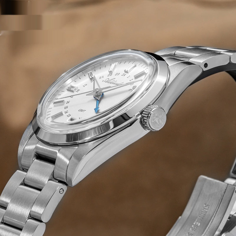 Reloj de cuarzo resistente al agua para hombre, de moda y de negocios.
