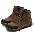 Botas altas de algodón para hombre, de talla grande, de invierno, con terciopelo para mantener el calor.
