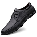Zapatos casuales de cuero para hombre con suelas suaves