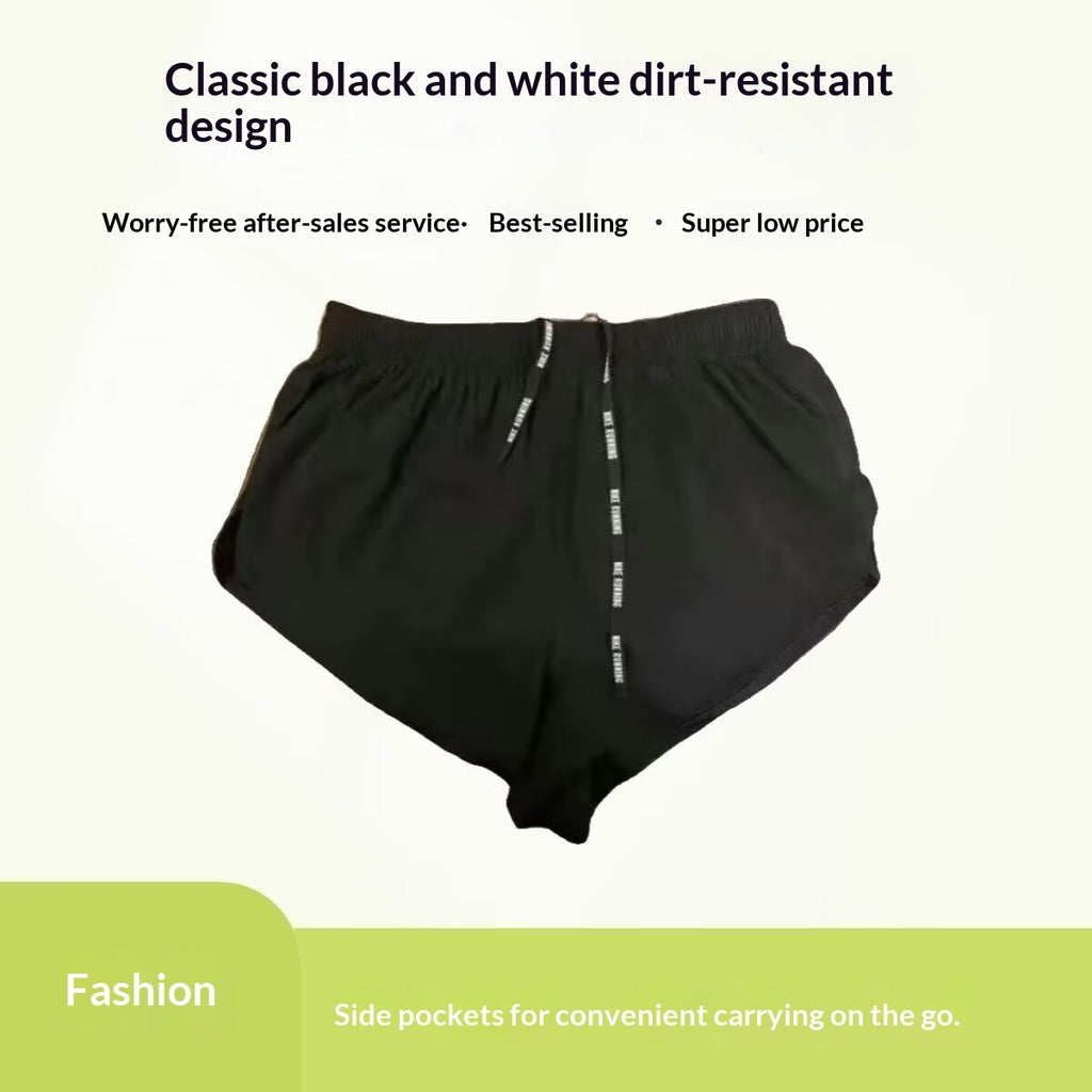Pantalones cortos deportivos de secado rápido para entrenamiento de atletismo de verano