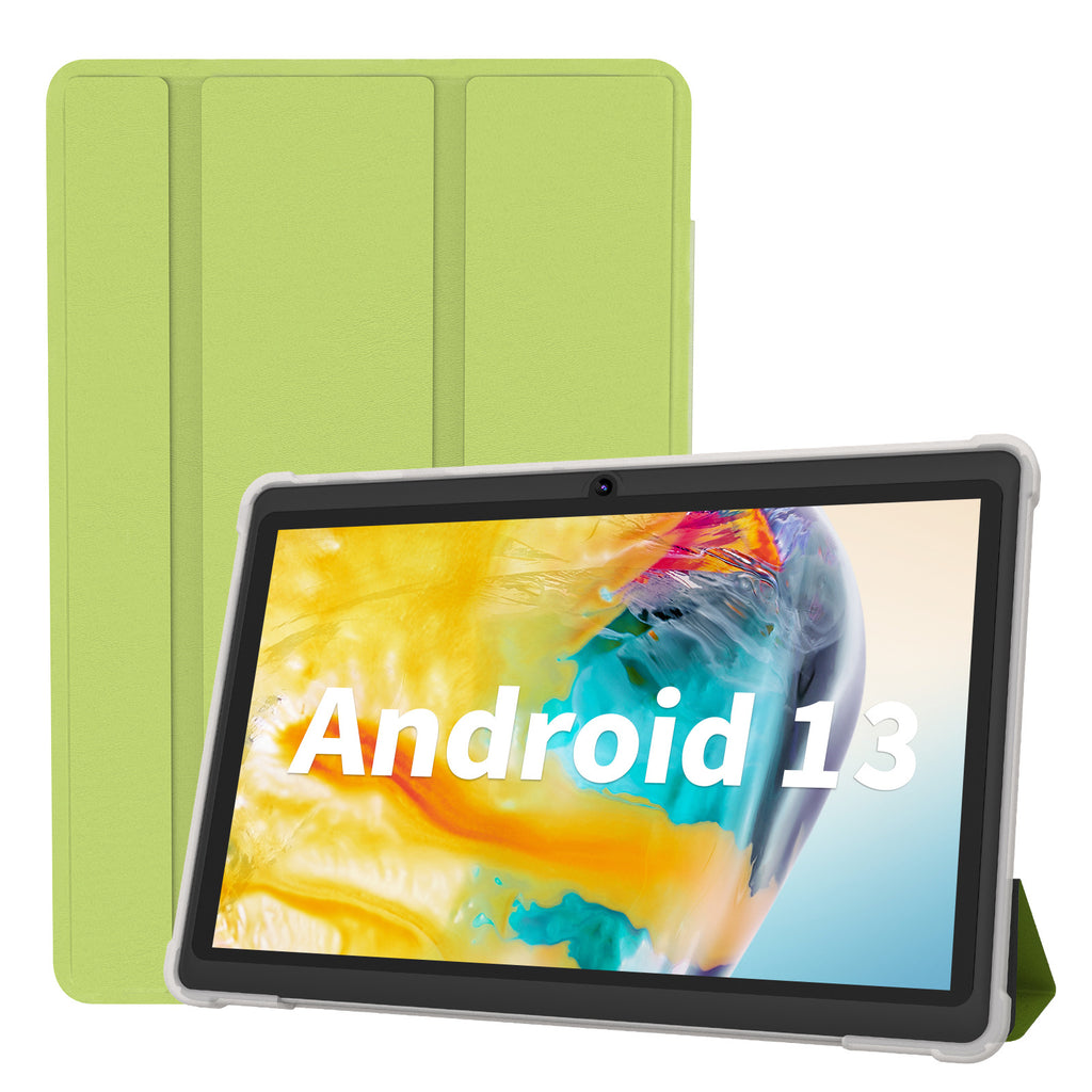 Tableta Android de 7 pulgadas para adultos con funda protectora de silicona