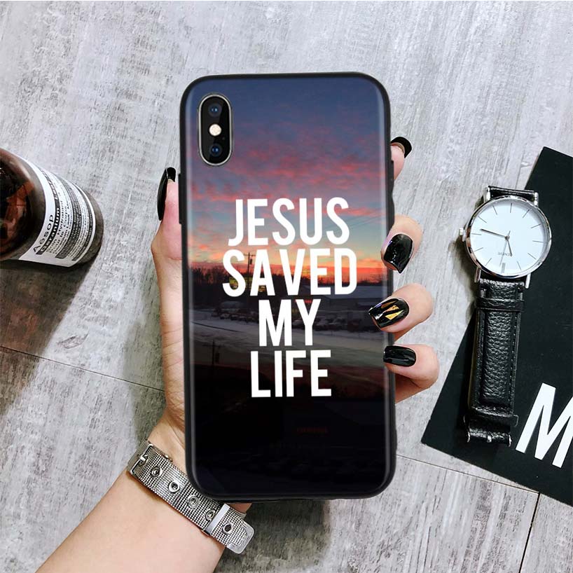 Funda para móvil con la cruz de Jesús