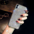 Funda de teléfono con diamantes