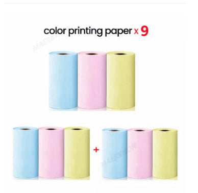 Mini impresora térmica portátil de etiquetas, impresora de fotos para el hogar, impresora de preguntas incorrectas para estudiantes, mini impresora de etiquetas compatible con Bluetooth, etiqueta de precio