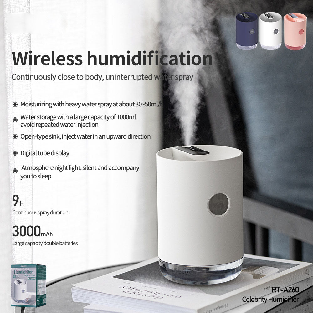 Humidificador inalámbrico