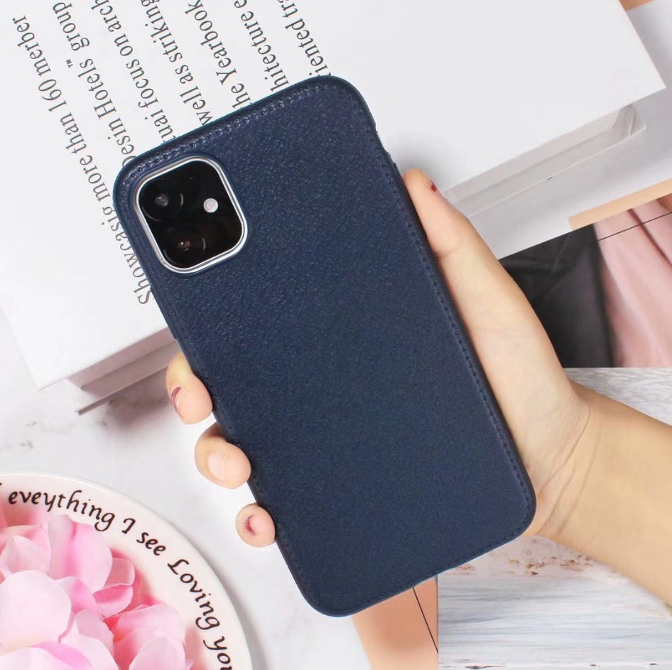 Funda de cuero para teléfono