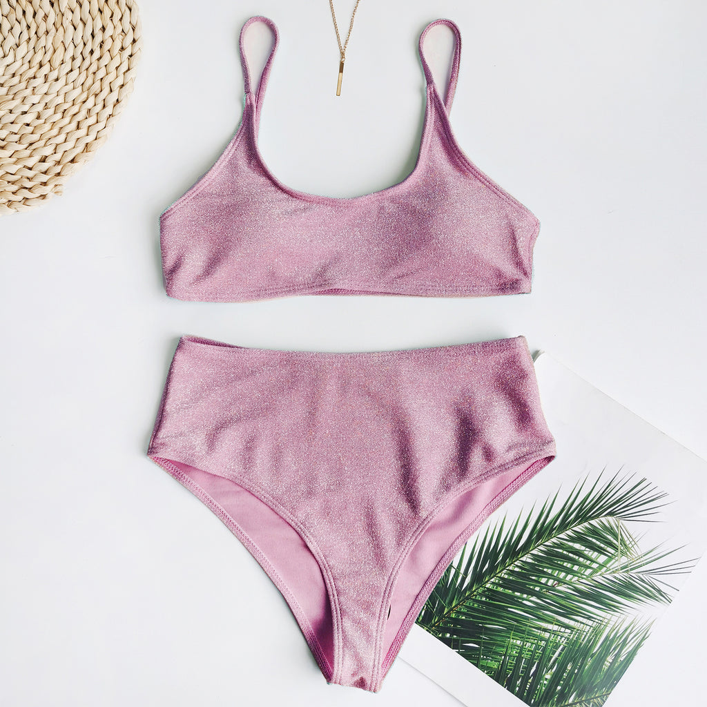 Bikini split swimsuit Women Two Piece Swimsuit Beach Vacation Summer