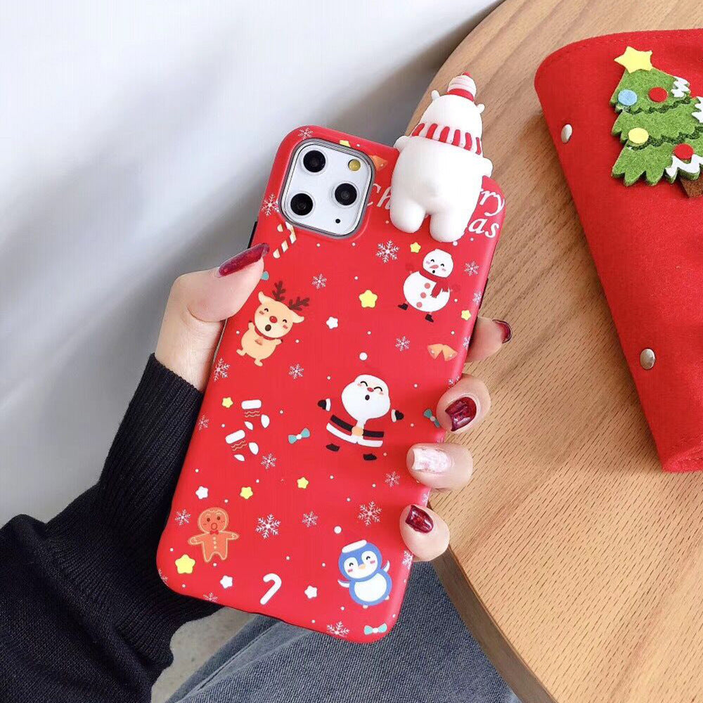 Christmas phone case Women Casual Fashion Everyday Streetwear