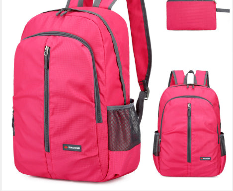 Mochila informal para hombre para exteriores con capacidad extragrande.