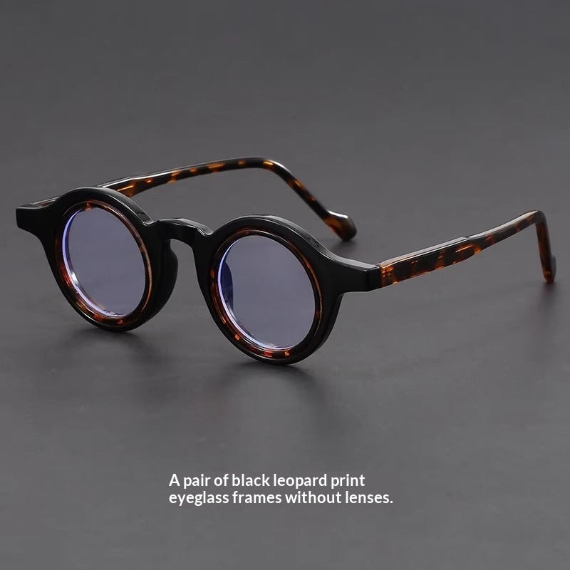 Niche Handmade Eyeglass Frames For Men With Photochromic Prescription Lenses