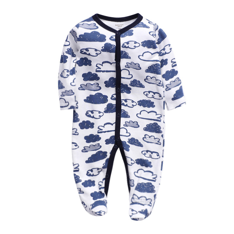 Ropa de bebé de una pieza de algodón 
