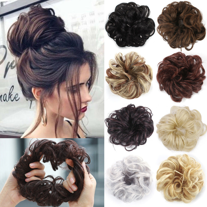 Wig hair circle Women Casual Fashion Everyday Streetwear