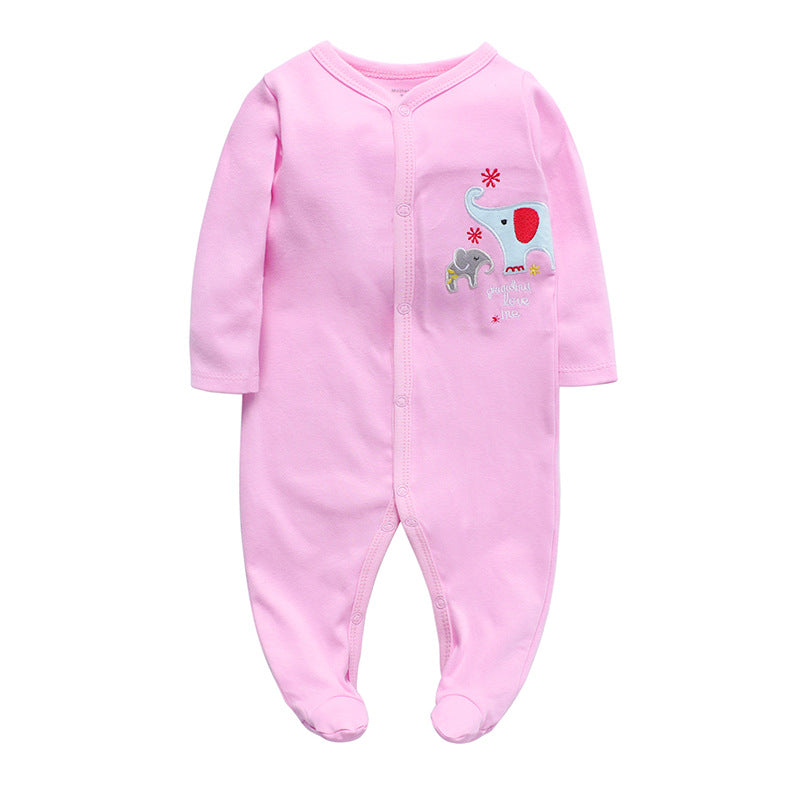 Ropa de bebé de una pieza de algodón 