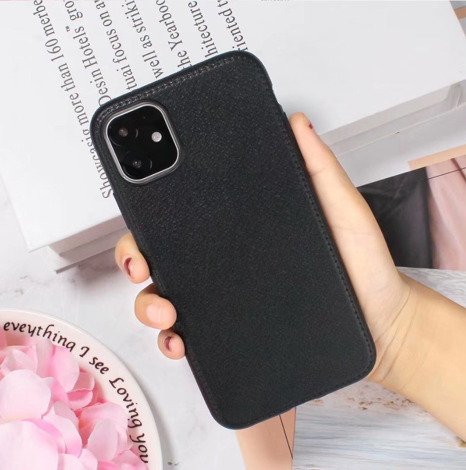 Funda de cuero para teléfono