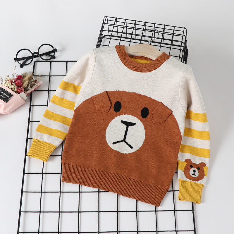 Boys sweater knitwear Women Casual Fashion Everyday Streetwear