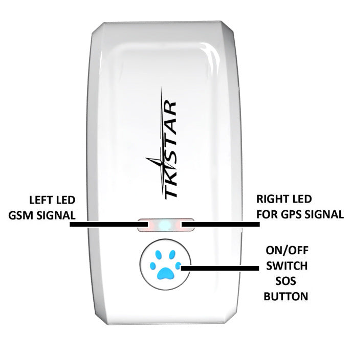 Dispositivo localizador GPS para gatos y mascotas
