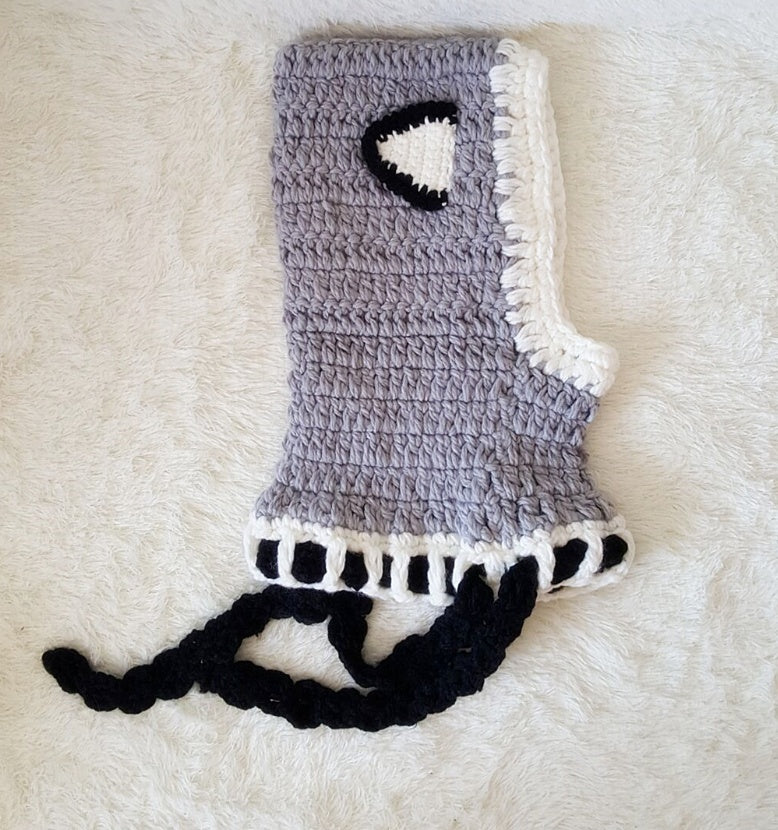 Gorro de lana para niños, tejido a mano, cálido, con orejeras, capa, para hombres y mujeres