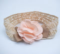 Diadema de encaje para bebé