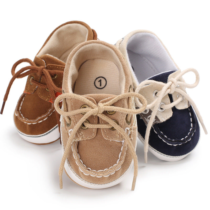 Zapatos de bebé con suela suave para niños pequeños
