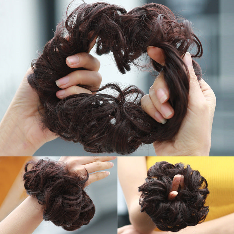 Wig hair circle Women Casual Fashion Everyday Streetwear